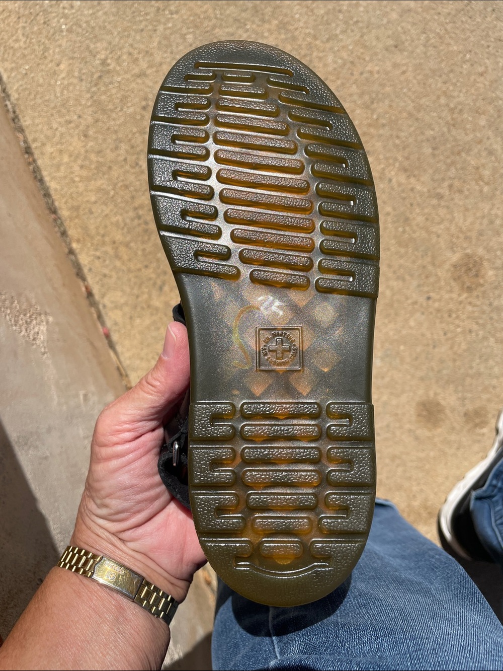 Dr. Martens Mary Jane’s  Black Leather Buckle - Picture 2 of 10